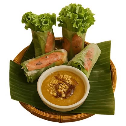 54. Grilled Minced Pork Rolls / Nem cuốn 燒稔肉卷